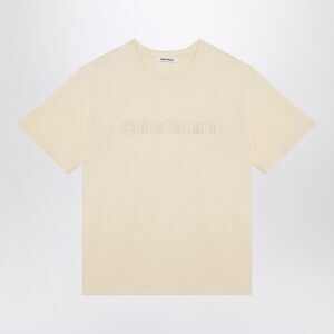 Wales Bonner Organic Cotton Light Yellow T-Shirt Men